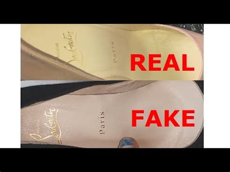 real christian louboutin shoes vs fake|louboutin knock off shoes.